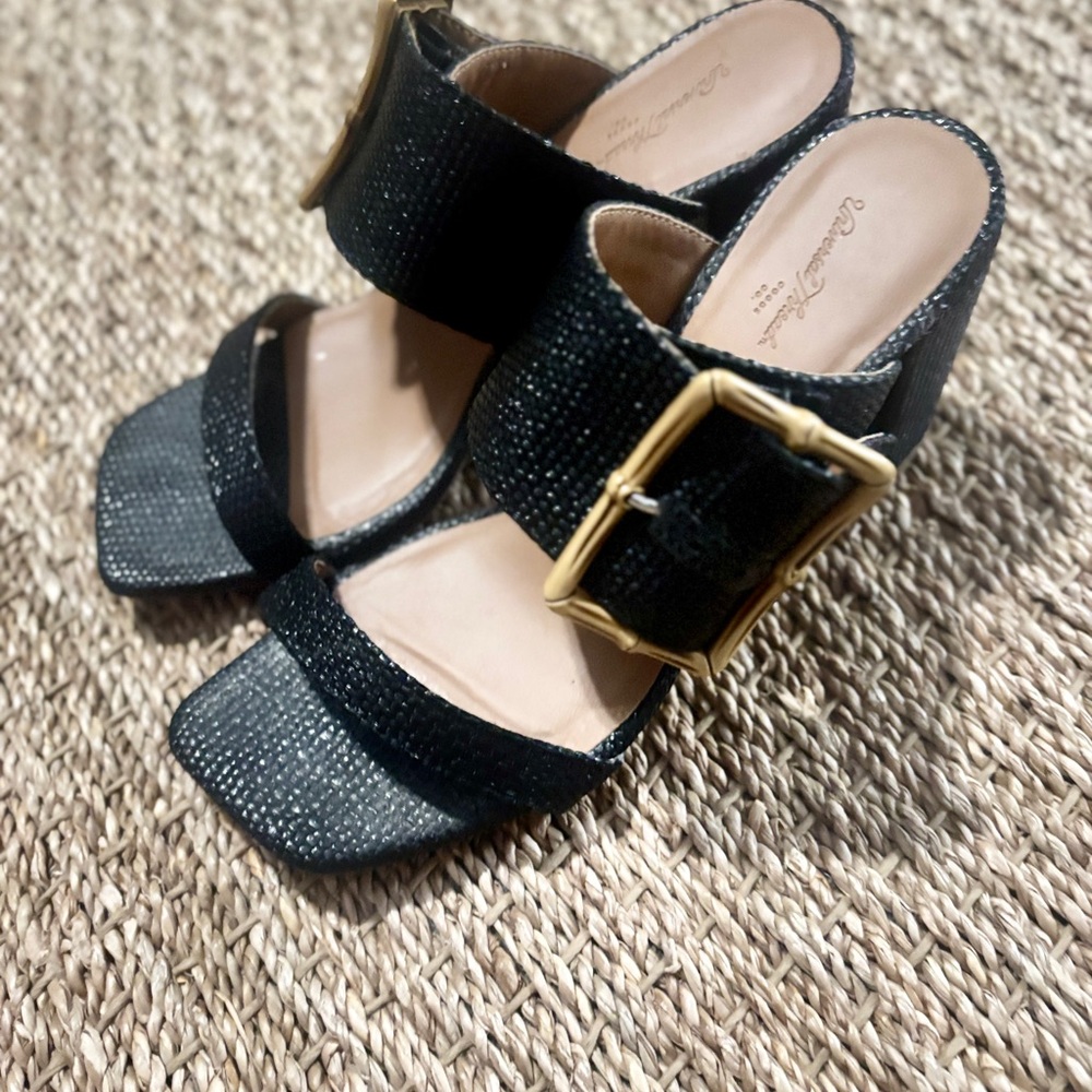 Elegant Black Women's Sandals